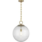 Savoy House Lighting 7-1840-1-322 Cabot Pendant Warm Brass. Fixed Price $584.00.
