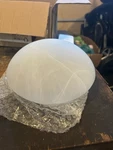 Quorum International 6IN Alabaster Ceiling Light Fixture, Brand New, 3021-6-65. Fixed Price $15.00.