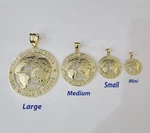Real World Is Yours Pendant Yellow Gold Charm Genuine 10KT. Fixed Price $215.69.