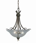 Vaxcel Lighting P0064 Monterey 3 20"W Bowl Pendant - Autumn Patina. Fixed Price $199.99.