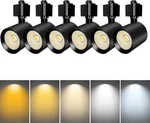 6 Pack Dimmable Led Track Light Heads, 2700K-5000K, 800LM, Flicker Free. Fixed Price $179.99.