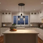 Yansun 3-LIGHT Black Vintage Cluster Hanging Ceiling Fixture Pendant. Fixed Price $35.99.