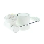 Lightolier 8202WH Lytespan Track Par-tech Hinged Spot Head, White. Fixed Price $122.00.