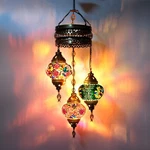 Turkish Chandeliers, Asylove Mosaic Pendant Lamp, Moroccan Hanging Ceiling Light. Fixed Price $99.90.
