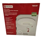Utilitech 1550 Lumens Led Flushmount Ceiling Fixture With Speaker #0805387 Rare. Fixed Price $29.52.