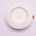Commercial Electric Dimmable Integrated Led Recessed Light Trim White 4". Fixed Price $6.35.