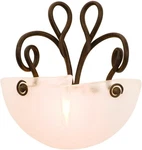 Kalco Lighting Tribecca 1 Ada Wall Sconce, Tortoise Shell Finish. Fixed Price $519.75.