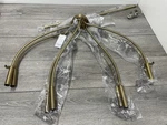 Capital Lighting 428581AD 34" Wide Taper Candle Chandelier-aged Brass. Fixed Price $279.99.