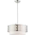 Livex Lighting 49865-91 Calinda Chandelier Brushed Nickel. Fixed Price $540.77.