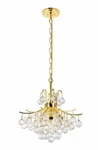 Chandelier Lighting Crystal Balls Gold Pendant 6 Fixture Ceiling Hanging. Fixed Price $339.49.