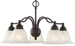 Livex Lighting 1346 Bronze Essex 5-LIGHT Tier Chandelier. Fixed Price $289.96.