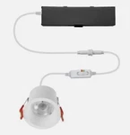 Commercial Electric Slim Baffle Integrated Led 2 Round Canless Recessed Light. Fixed Price $16.95.