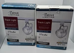 2X Patriot Lighting Track Satin Nickel Finish Indoor Dimmable. Fixed Price $26.00.