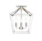 Millennium Lighting Nickel Ceiling Fixture 3234-SN Semi Flush Indoor *new*. Fixed Price $85.59.