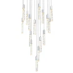 Elegant Lighting 2089G36 Aurora 36"W Crystal Chandelier - Chrome. Fixed Price $3960.00.