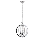 Dainolite Karland Light Chandelier, Crystal Banding, Chrome KAR-143C-PC. Fixed Price $272.00.