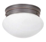 Millbridge 1-LIGHT 7-5/8 In. Oil Rubbed Bronze Ceiling Semi Flush Mount Fi. Fixed Price $43.55.