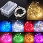 20/100/200 Led Battery Operated Copper Wire String Fairy Lights Decor W/ Remote. Fixed Price $5.99.