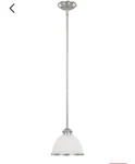 Savoy House Model# 7-5784-1-69 "willoughby" Pendant Light- Pewter Finish. Fixed Price $75.00.