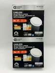 Commercial Electric 92293 6 In Led Canless Recessed Light White (pack Of 2). Fixed Price $28.00.