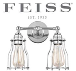Feiss Calgary 13" Vanity Wall Light, Chrome, VS24002CH. Fixed Price $79.98.
