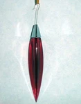 Baccarat Plume Ruby Red Crystal Chandelier Pendant Drop/ornament 2103986 New. Fixed Price $84.90.
