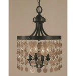 Framburg Naomi Light Mini Chandelier, Brushed Nickel - 2484BN. Fixed Price $672.00.