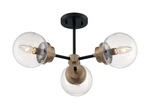 Nuvo Lighting 60/7123 Axis 23"W Semi-flush Ceiling Matte Black Brass. Fixed Price $216.99.