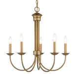 Livex Lighting 42685 Estate 25"W Taper Candle Style - Gold. Fixed Price $321.96.