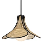 Quoizel QP6207 Delilah 18"W Pendant - Black. Fixed Price $319.99.