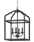 Park Harbor Horatio PHPL5120ORB 15" 4-LIGHT Single Tier Cage Style Chandelier. Fixed Price $296.97.