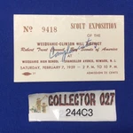 Boy Scout 1959 Robert Treat Council Exposition Card Weequachi High 244C3. Fixed Price $10.99.