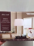 Allen+roth Pendant Kit 651599 Oil Rubbed Bronze Metal Light W/ Cord-lot Of 2. Fixed Price $18.99.