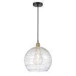 Innovations Athens Swirl 1LT 14" Pendant, Bb/deco 616-1P-BAB-G1213-14. Fixed Price $181.63.