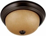 Nuvo 60-1255 Small Dome Flush Ceiling Light Fixture Mahogany Bronze Finish. Fixed Price $51.20.