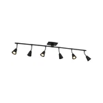 Modern Led 6-LIGHT Track Lighting, Matte Black, 44 Inch, GU10 Bulb Incl.... Fixed Price $206.23.