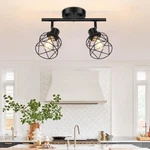 2-LIGHTS Kitchen Fixtures Ceiling Mount, Adjustable Semi Flush Ce.... Fixed Price $45.57.