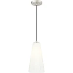 Z-lite 3043P7-BN Farrell 1 Light 7.25 Inch Brushed Nickel Pendant Ceiling. Fixed Price $136.00.