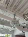 Cwi Lighting Empire 8 Down Transitional Metal Chandelier Chrome. Fixed Price $400.00.