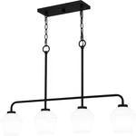 Quoizel NIE436 Nielson Light 36"W Linear Chandelier - Black. Fixed Price $279.99.