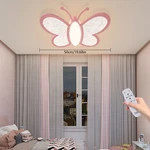 Creative Cartoon Butterfly Ceiling Light Children's Room Led Pendant Lamp Decor. Fixed Price $86.21.