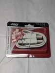 Juno Pro-series 3-WIRE Grounded 17" Jumper Cord Accessory, White JC3-17-WH. Fixed Price $10.60.