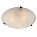 Trans Globe Tgl 15' Marbleized Colored Clips Flush Mount In Bronze - 58701 Rob. Fixed Price $85.50.
