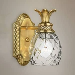 Hinkley Bath Plantation Small Single Light Vanity 5" Burnished Brass. Fixed Price $199.00.