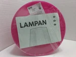 Ikea Lampan 11" Ojerstam Eleback Modern Hot Pink Vintage 702.686.65. Fixed Price $35.00.