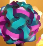 Mixed Colors Medium 30 Pcs Round Puzzle Lights Jigsaw Lamp Infinity Usa. Fixed Price $18.36.