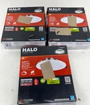3PK Halo Smd-dm 6.2" Lens White Round Led Surface Mount Recessed Ceiling Light. Fixed Price $58.99.