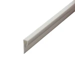 Outwater 1/8" White Styrene Plastic J Channel Cap Moulding - Size Options. Fixed Price $129.99.
