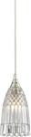 Elk 10458/1 Kersey Pendant, 1-LIGHT 60 Watts, Satin Nickel. Fixed Price $140.28.