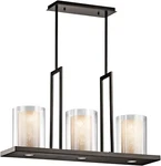 Kichler Lighting 42547OZ Triad Modern Farmhouse Chandelier Olde Bronze. Fixed Price $349.95.